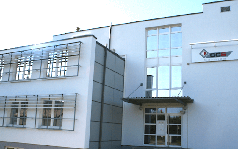 CCS Firmengebäude am Hauptsitz Karlsruhe